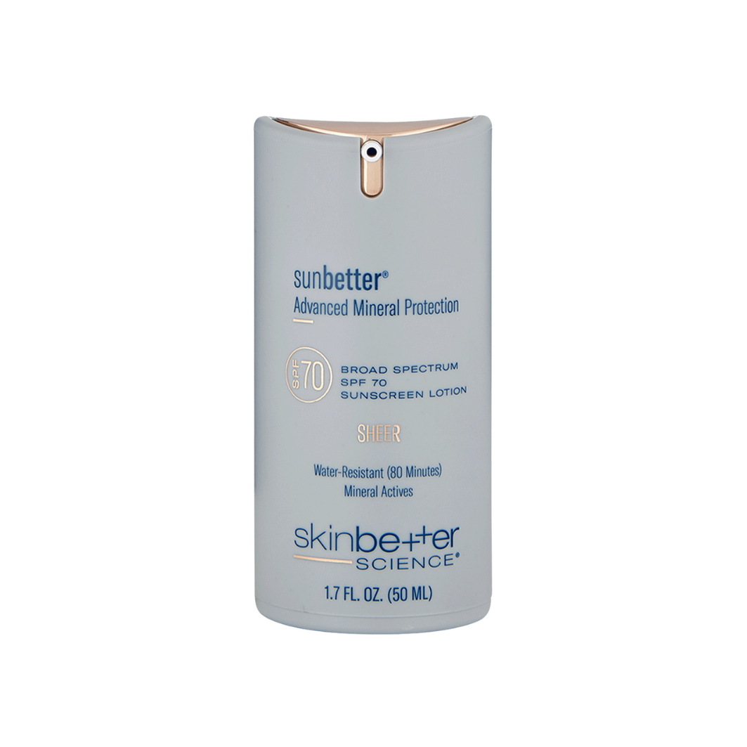 Skinbetter sunbetter SHEER SPF 70 Sunscreen Lotion