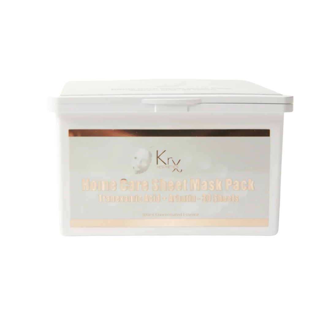 KrX Tranexamic + Arbutin Sheet Masks (30 ct)